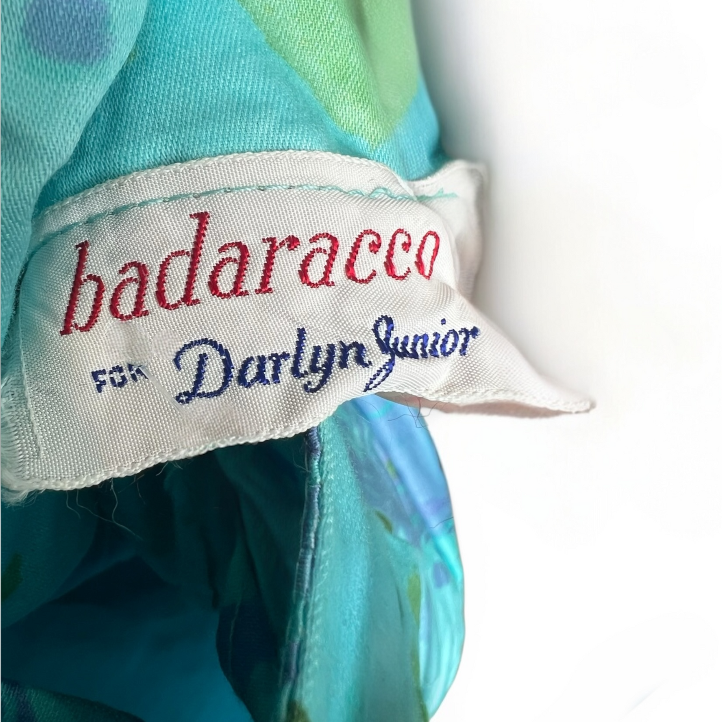 50s 60s True Vintage Badaracco For Darlyn Junior Spaghetti Strap Dress, Size S