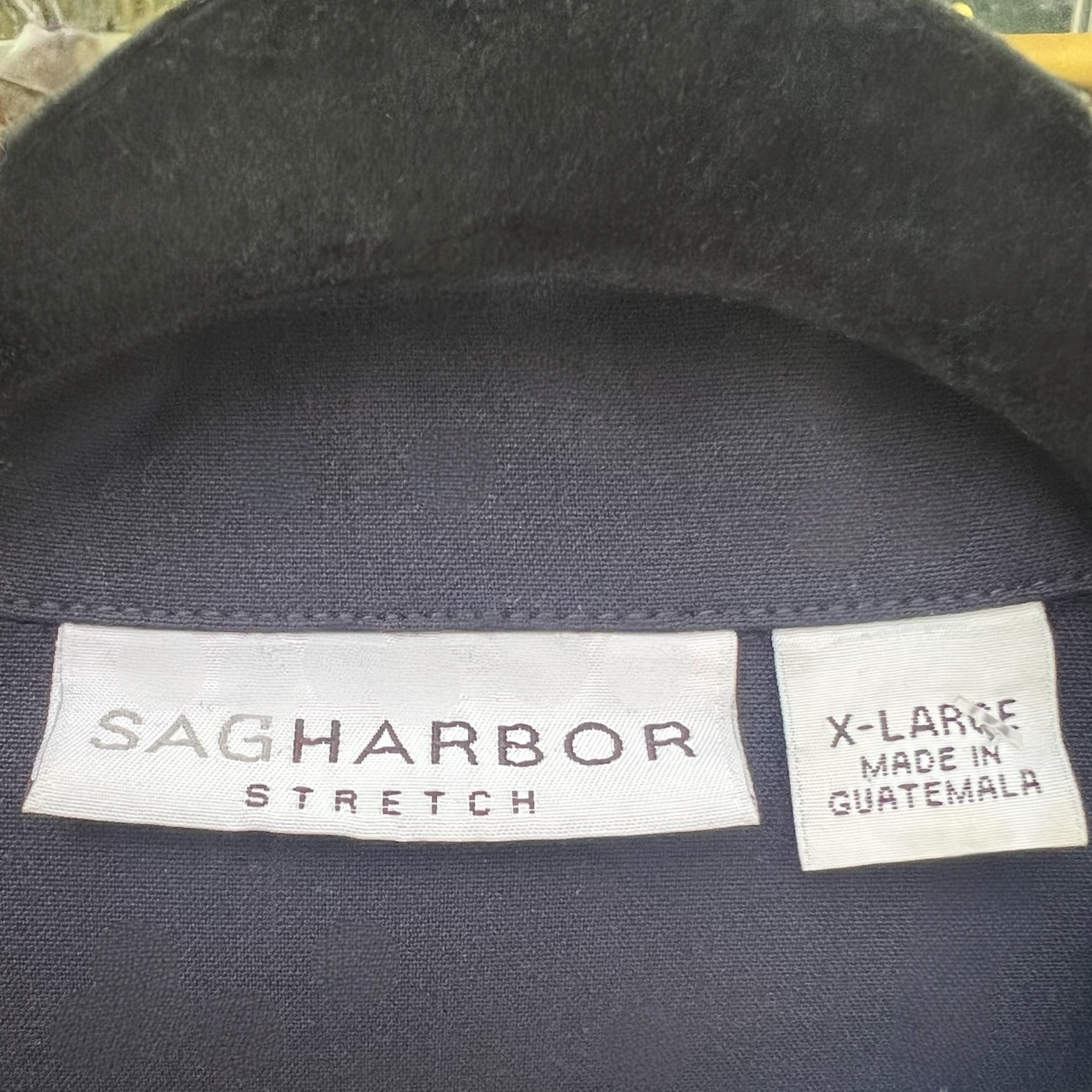 Black Sag Harbor Stretch Blazer Suit Jacket, Gently Pre-Owned, Size XL