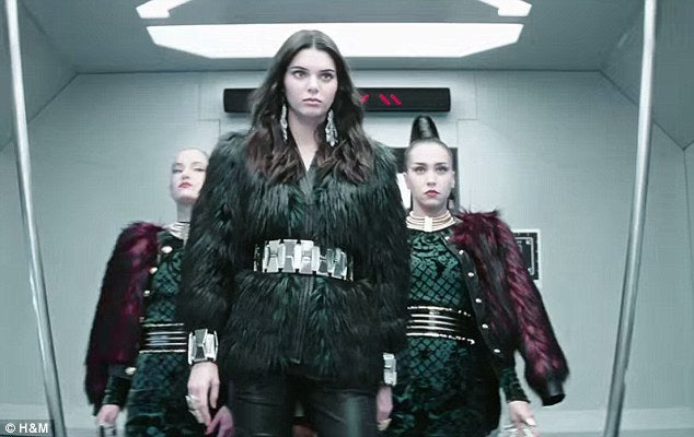 NWT Balmain x H&M Green and Black Faux Fur Jacket