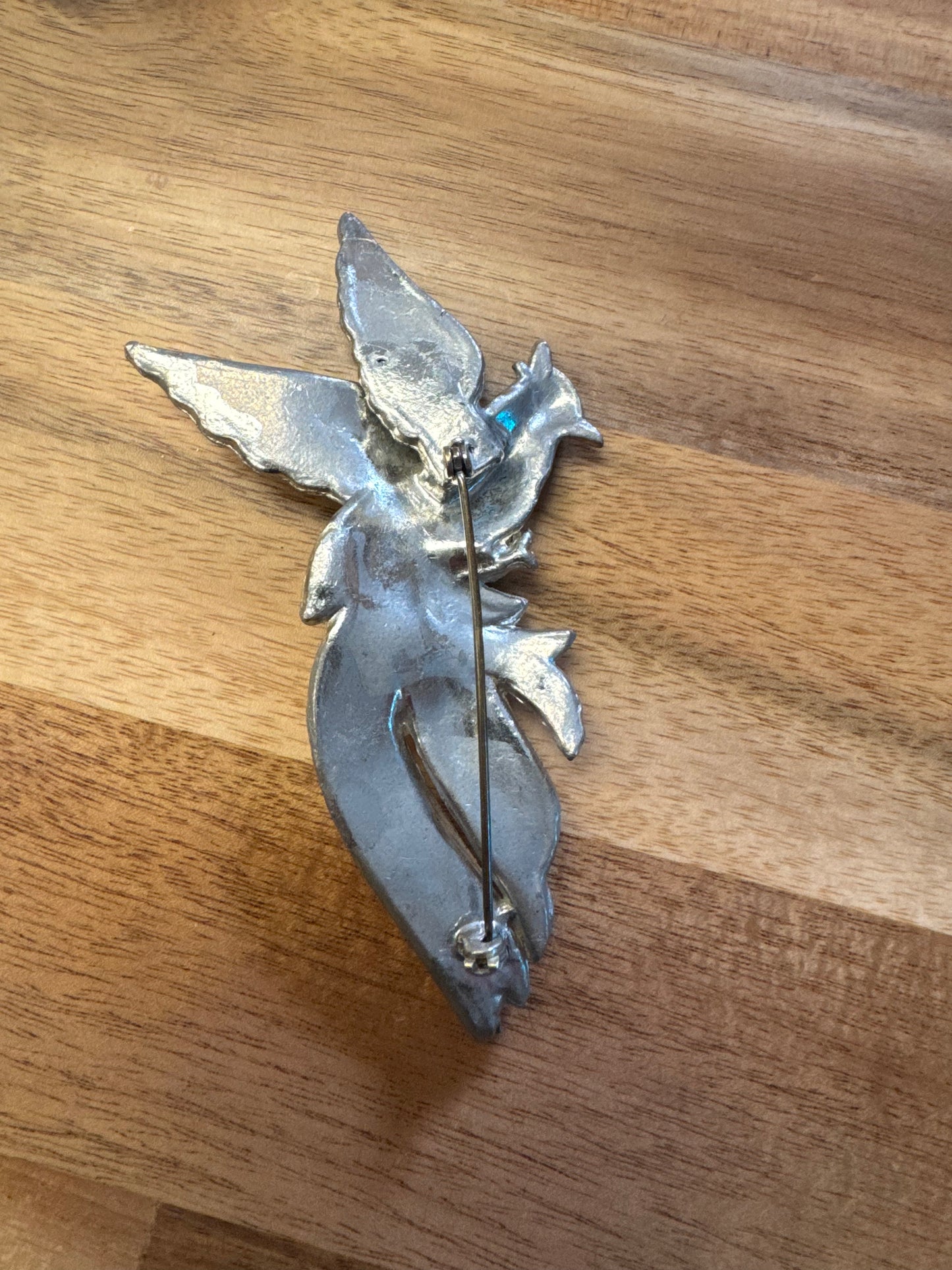 Vintage Rhinestone Bird Pin/Brooch