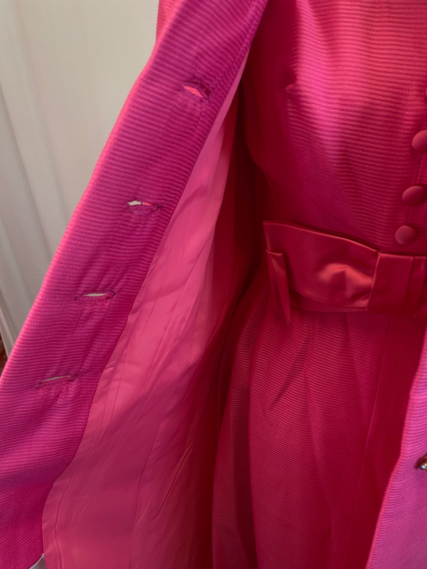 Two Piece Pink Gown & Coat