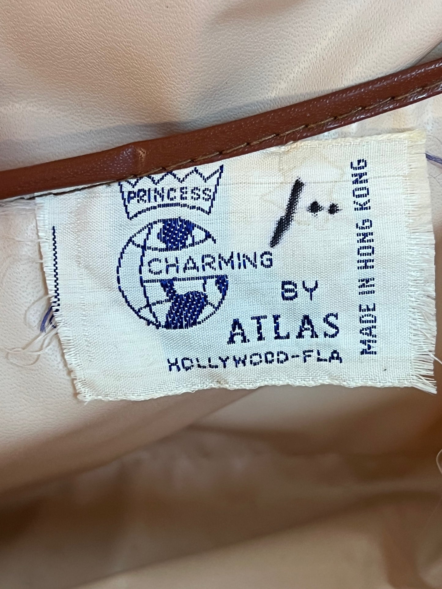1950s Princess Charming basket purse