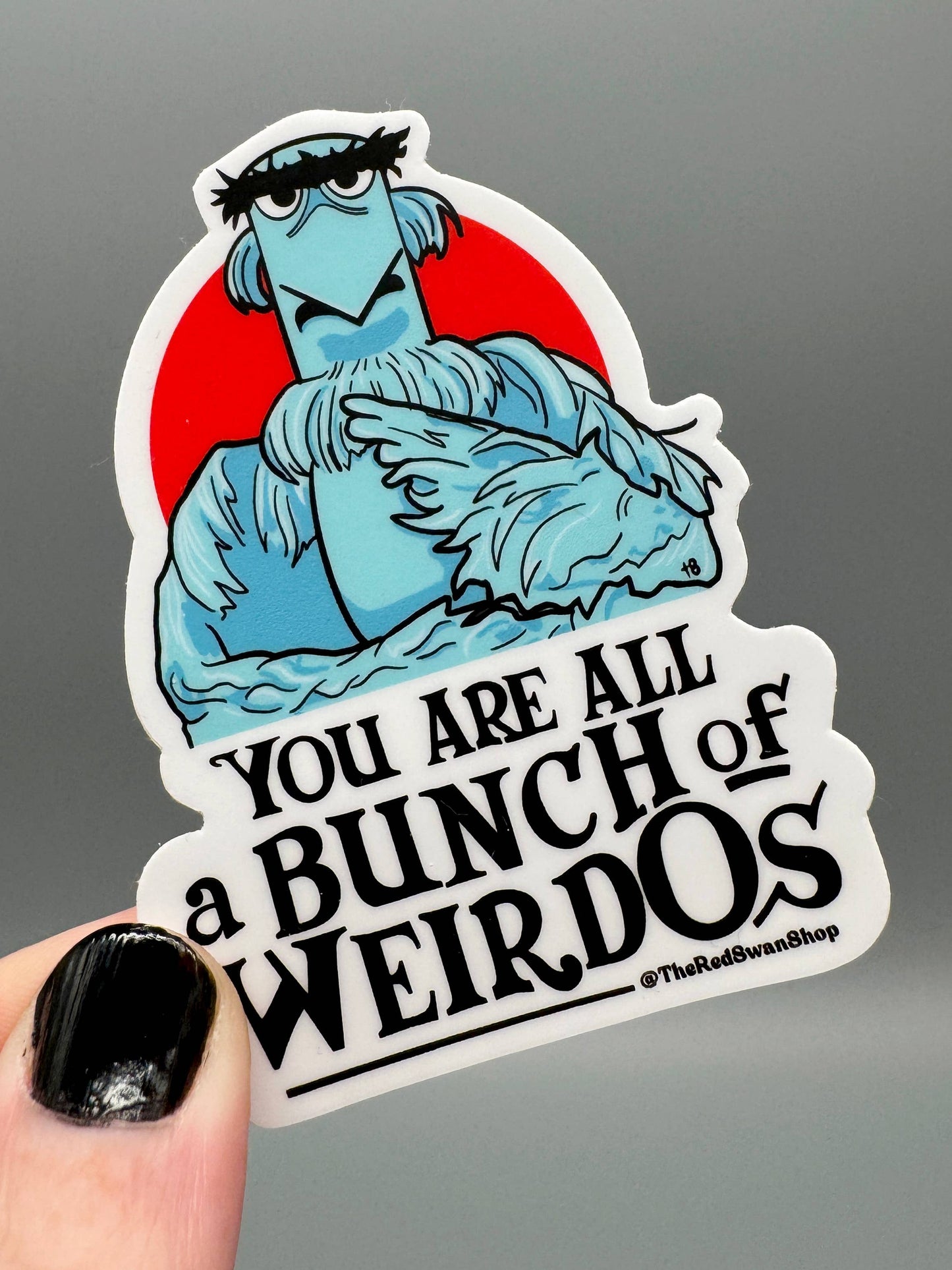 The Muppets - Sam Eagle - Sticker