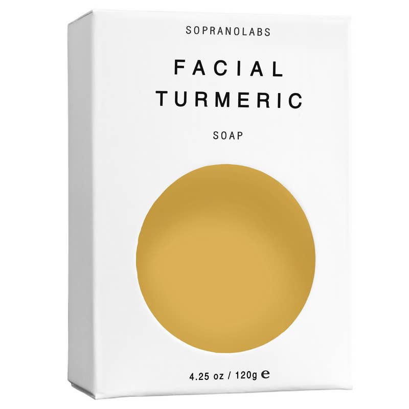 Facial Turmeric Vegan Soap || Spa Gift for him/her || Plastic-Free