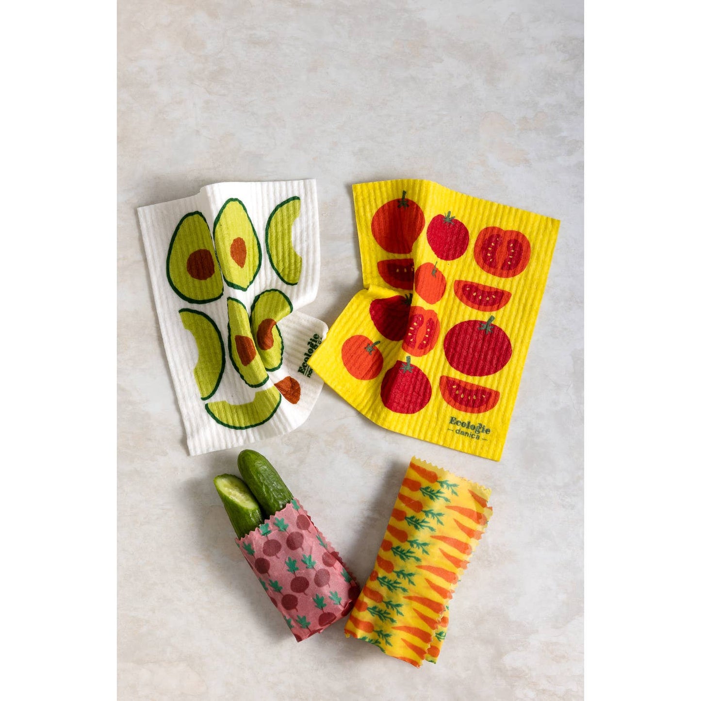 Avocados Swedish Dishcloth