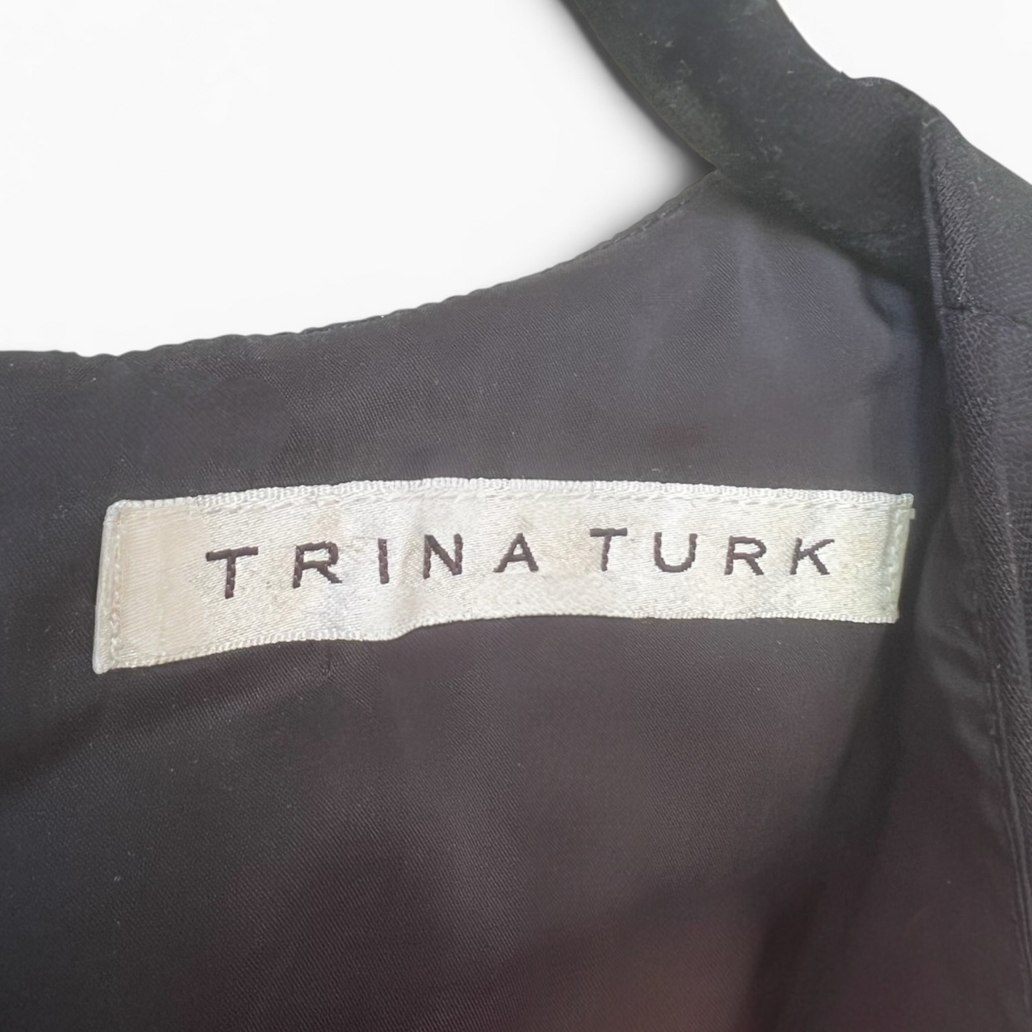Trina Turk Little Black Dress Keyhole Cutout, Size XS