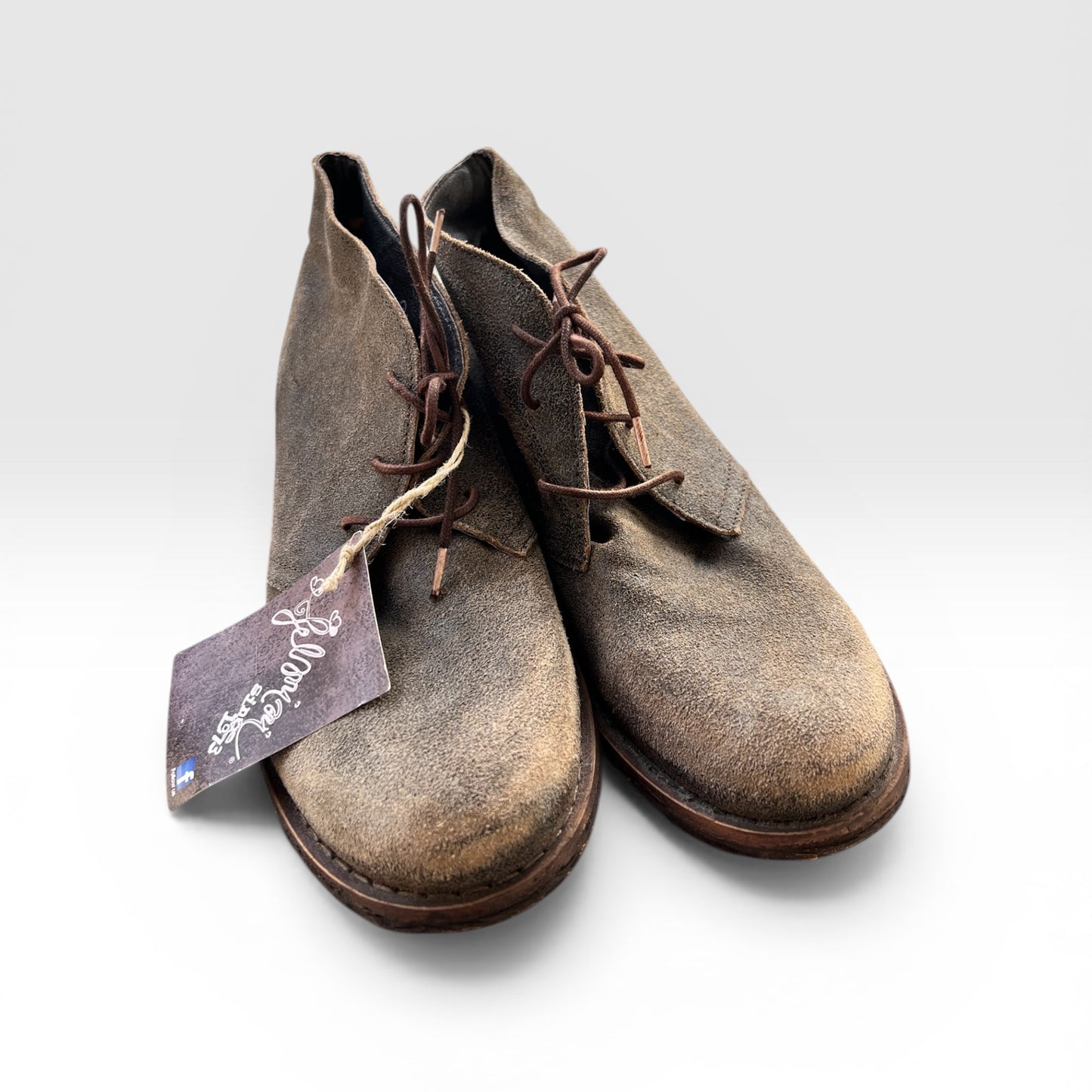 NWT Anthropologie Felmini Ankle Boots, Suede Chukka, size 41 (US 10)