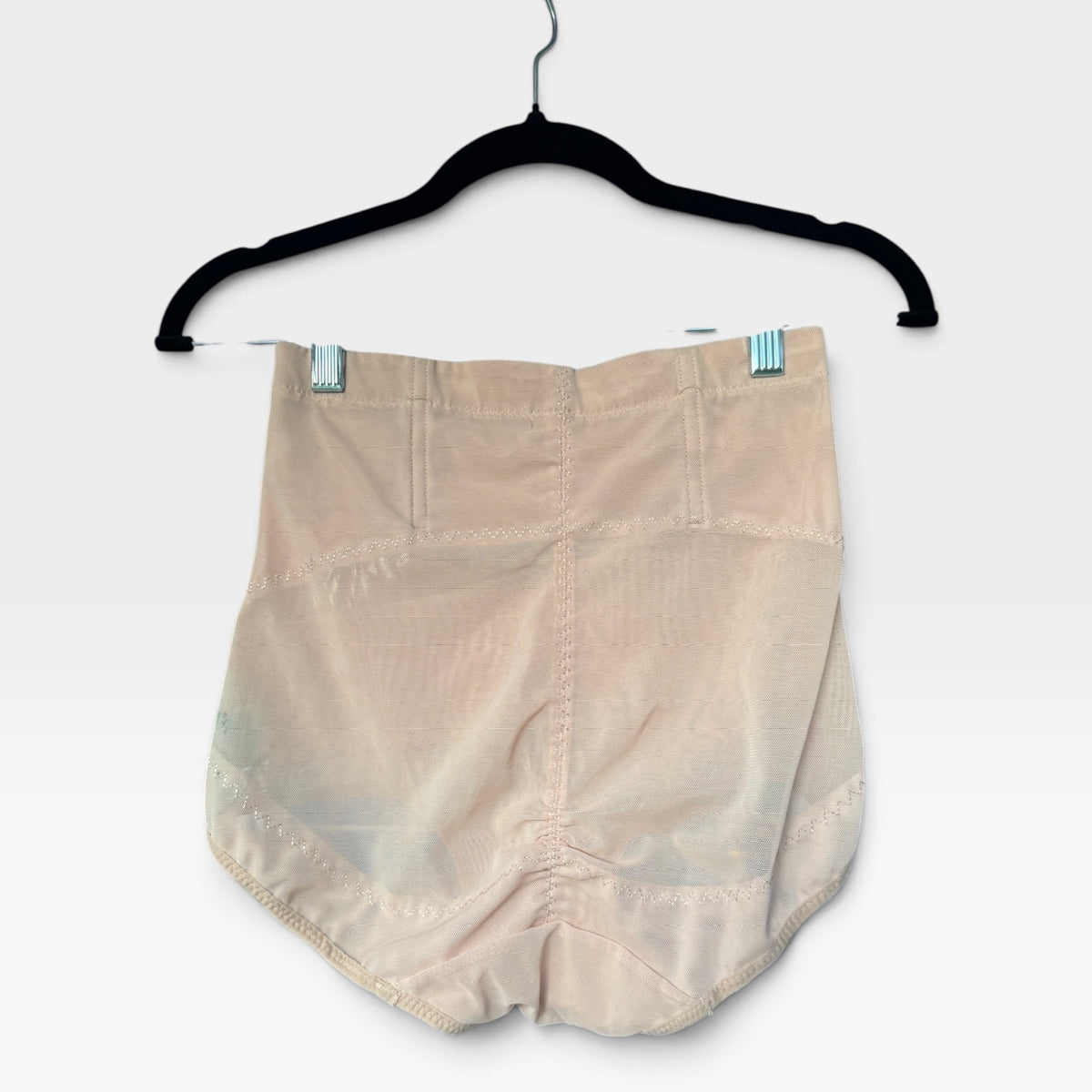 High-Waisted Tummy Control Pink/Nude Underwear, Unworn, Washed, Size M