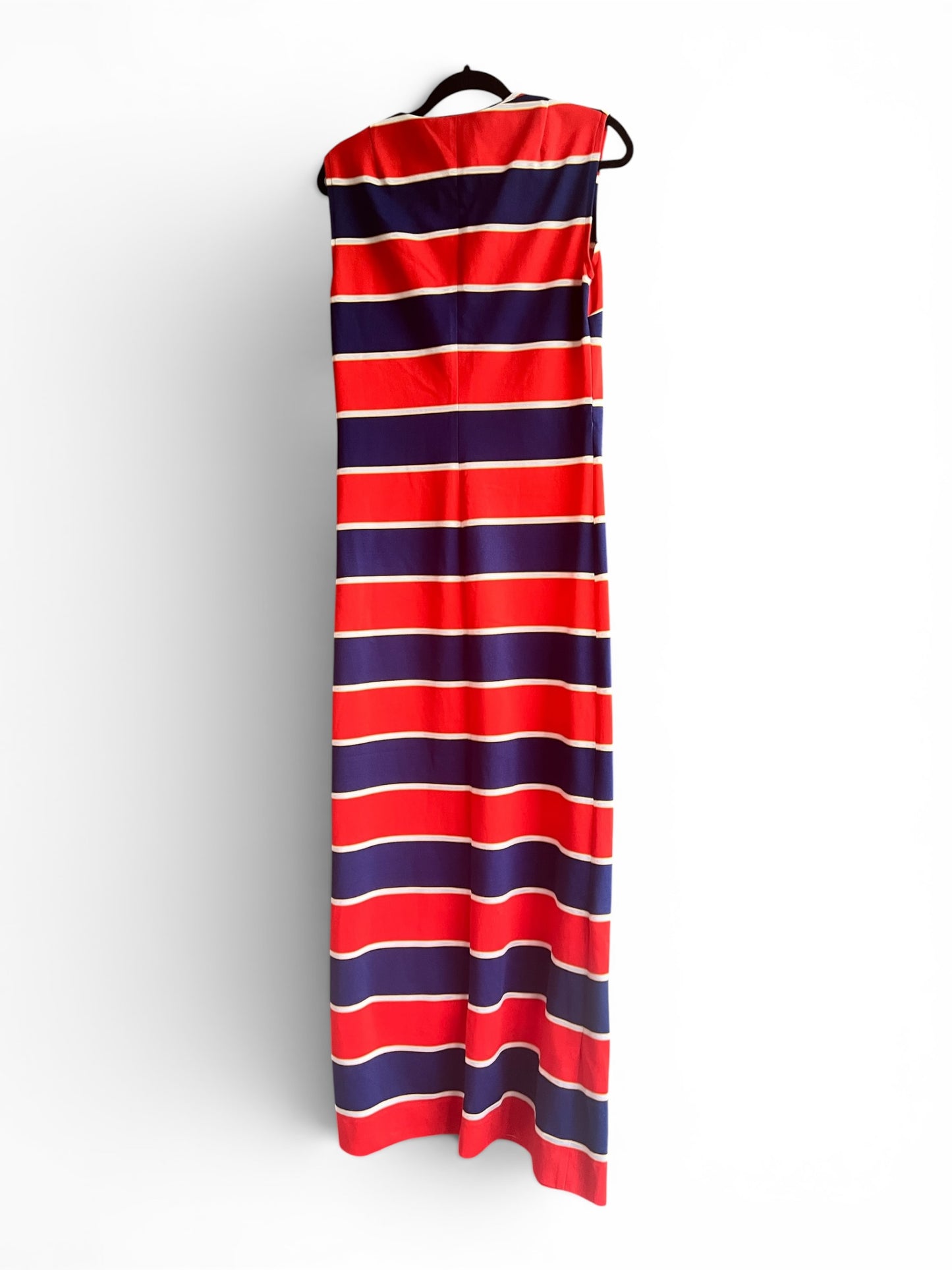 Loubella Vintage Late 60s to Mid 70s Striped Maxi, Size M