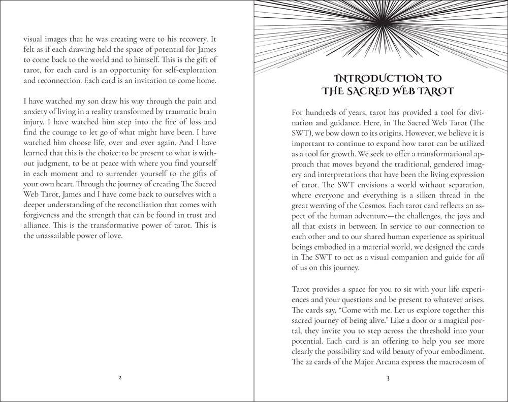 Sacred Web Tarot, The: Jannie Bui Brown