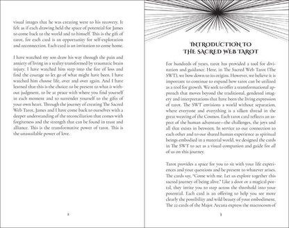 Sacred Web Tarot, The: Jannie Bui Brown