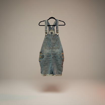 Gap Denim Shorts Overalls-Size M