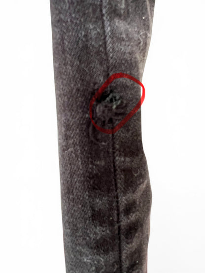 Gap Classic Straight Mid Rise Black Jeans, Size 16 / 33