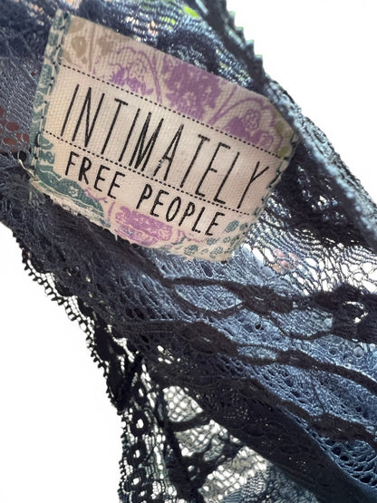Intimately Free People Blue Lace Slip Dress, size xs/s