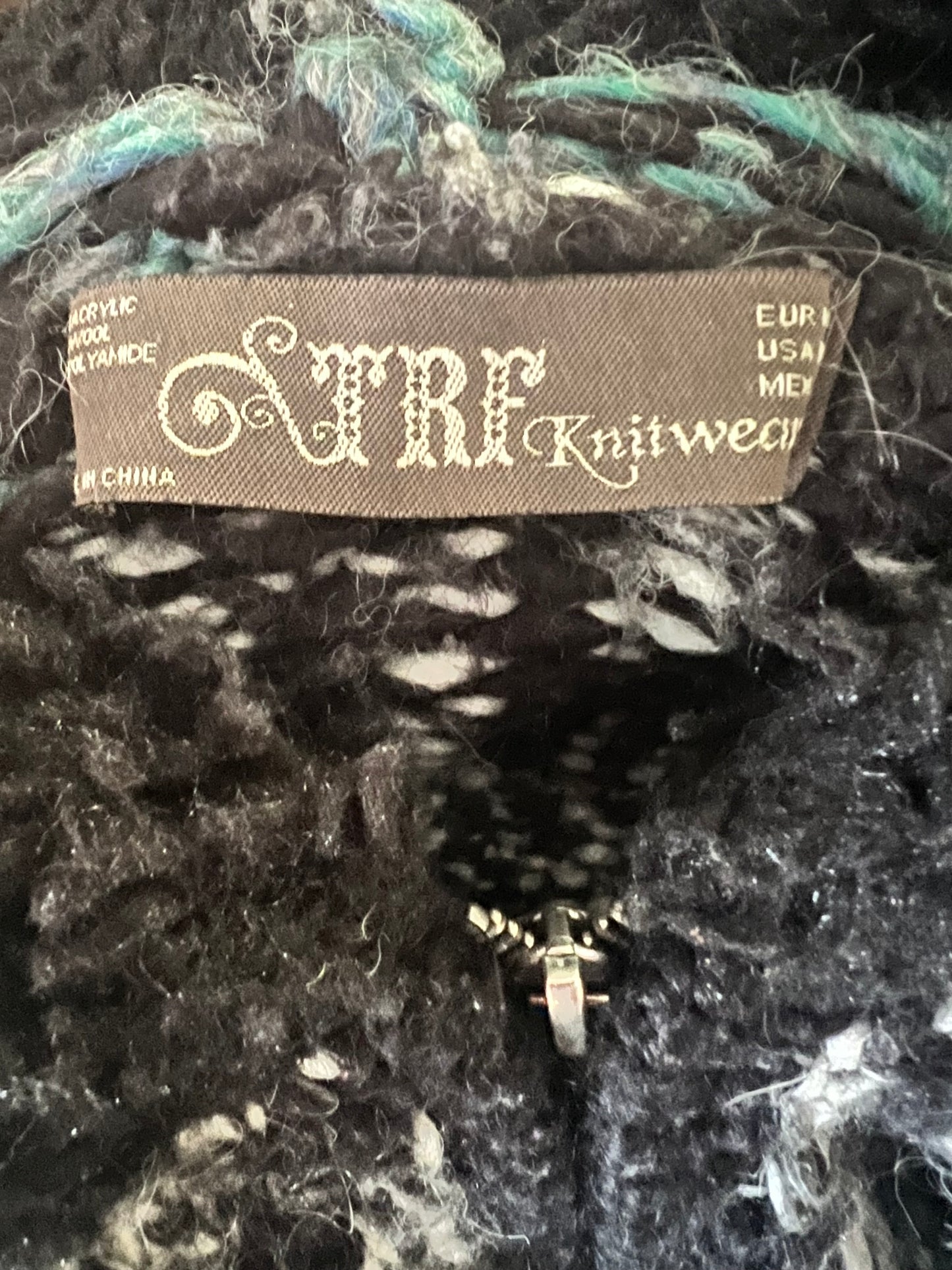 Skull Sweater by TRF Knitwear—size M