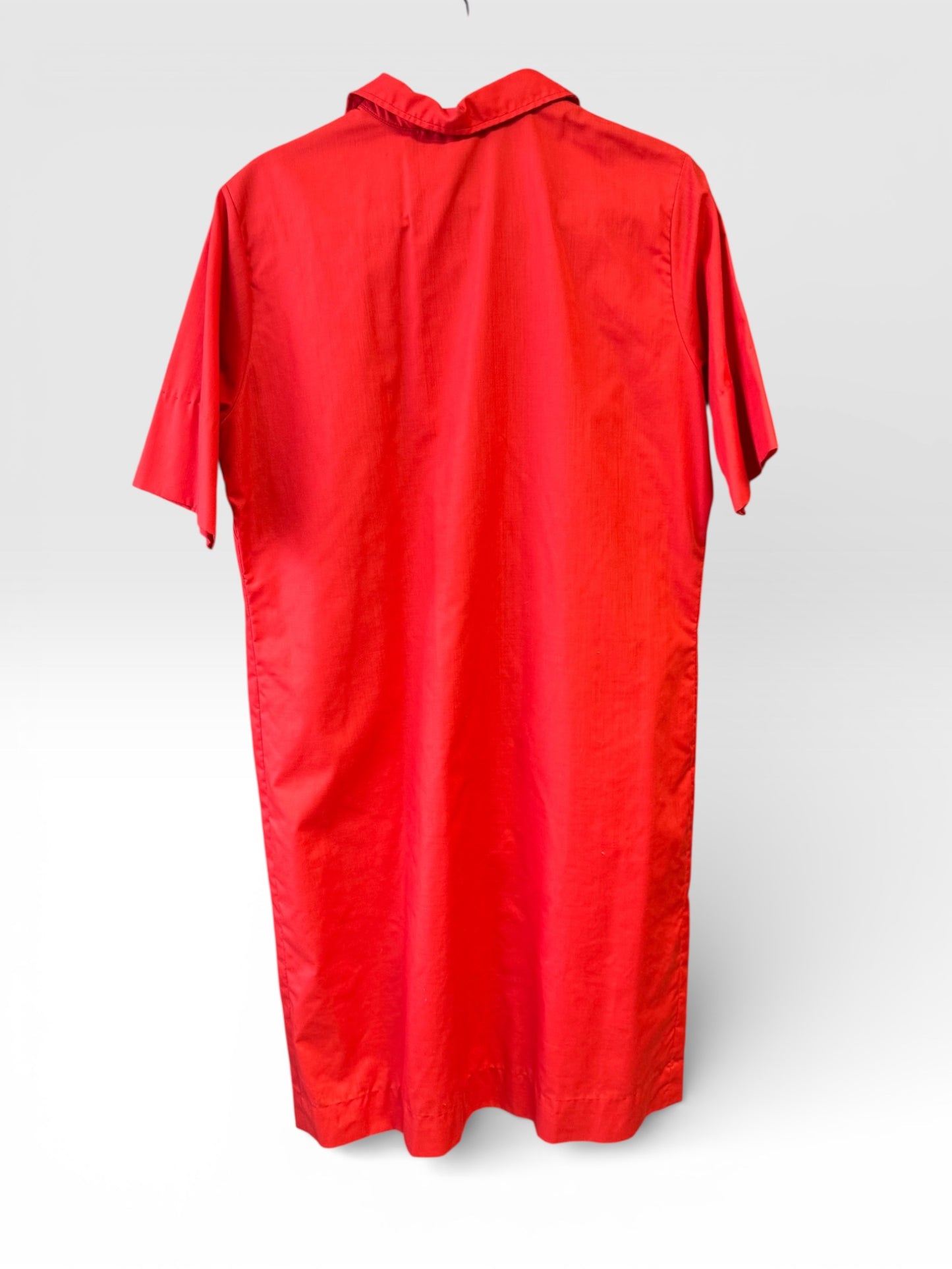 Vintage 1950s Red Ohio Dress, size l/xl