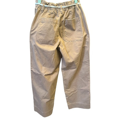 Loft Khaki Paperbag Pants, size 6