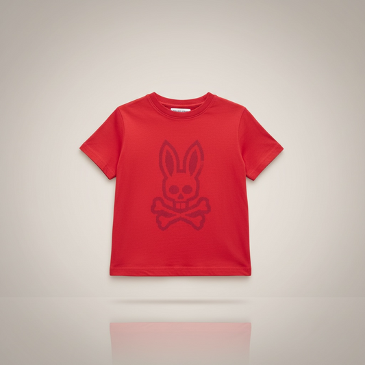 Psycho Bunny Kids Red T-shirt, size xs 5-6
