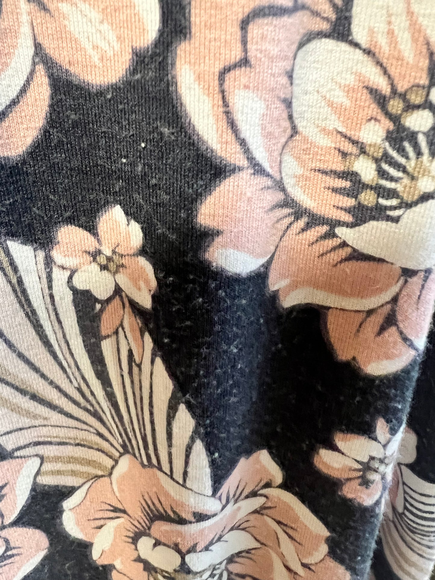 Loft Floral Mini Swing Dress, size petite small