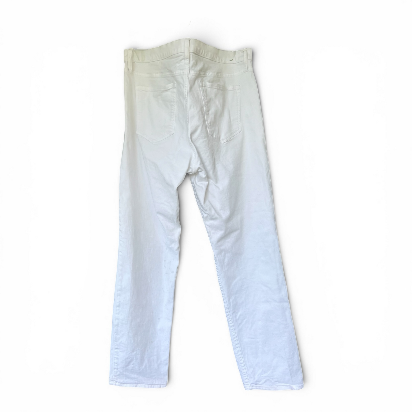 Gap Classic Straight Women’s Denim White Jeans, As Is, Size 16 / 33
