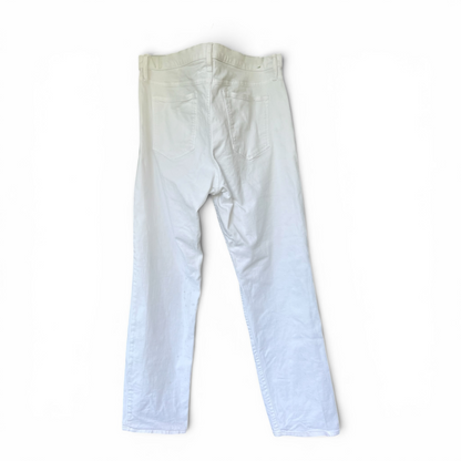 Gap Classic Straight Women’s Denim White Jeans, As Is, Size 16 / 33