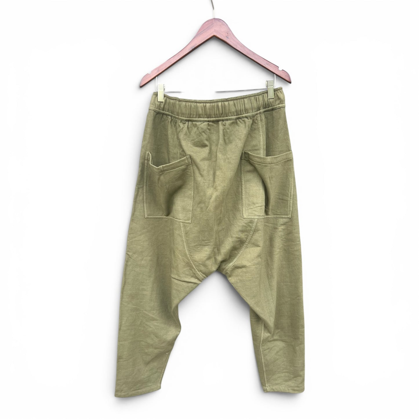 EUC Nicholas K || Olive Green Slouch Harem-Style Pants, size xl