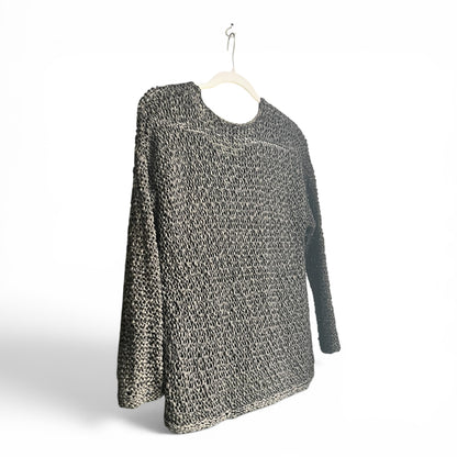 Eileen Fisher Loose Knit Italian Yarn Sweater, size large