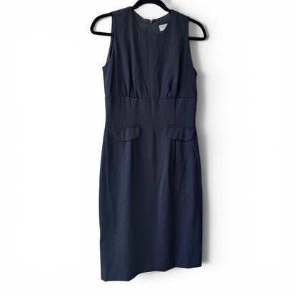 Emmett McCarthy EMc2 Sleeveless Black Sheath Dress, Size M