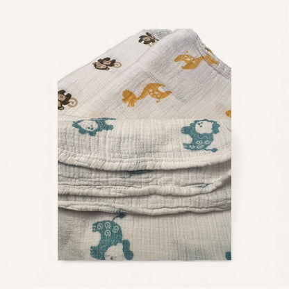 Three Aden & Anais Muslin Swaddle Baby Blankets