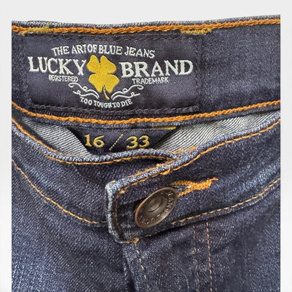 Lucky Brand Blue Jeans, Sienna Tomboy, Size 16 / 33