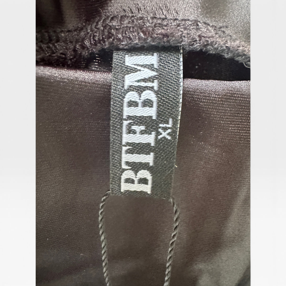 NWT BTFBM Black Satin Flowy Elastic-Waist Maxi Skirt, Size XL