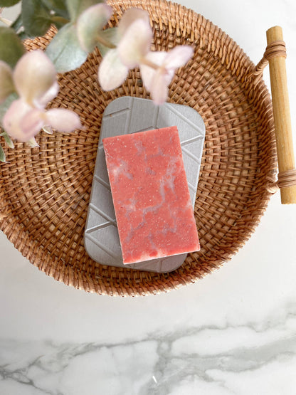 Quick-Dry Geometric Diatomite Soap Dishes | Earth Friendly