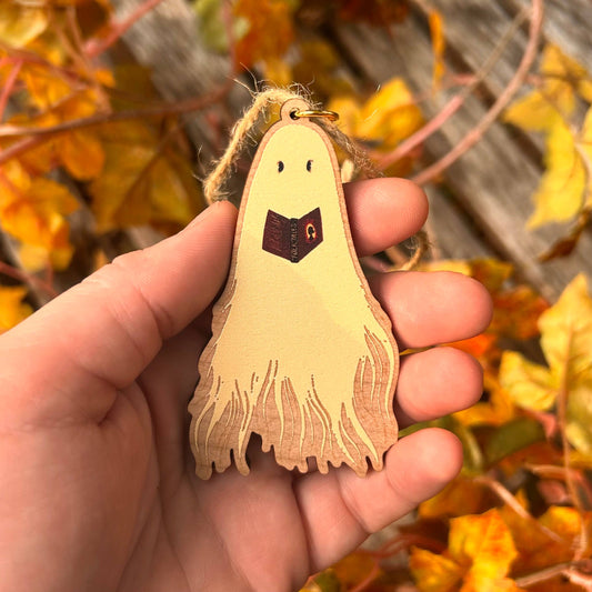 Wooden Ghost Stories Ornament | Christmas, Halloween , Any Time  