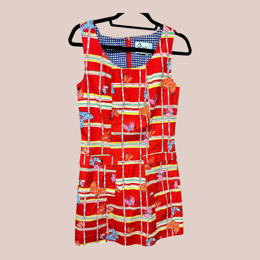 Lilly Pulitzer Vintage Butterfly Dress size sm/med