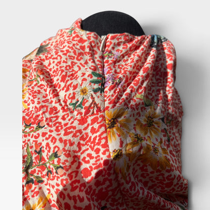 Farm Rio for Anthropologie Verbena Dress, Size XSP