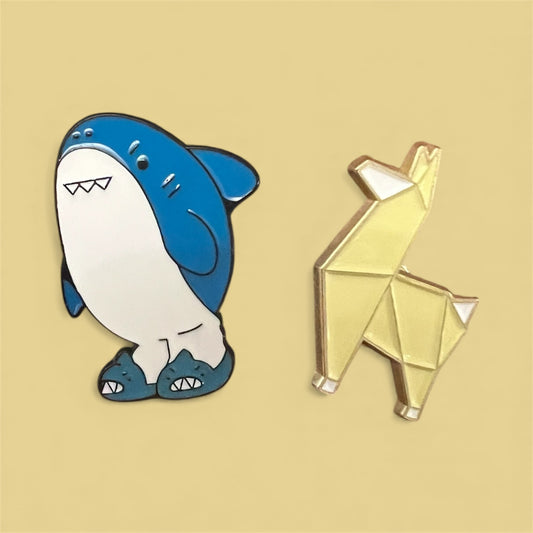 2-Pack Enamel Pins Mystery Pack