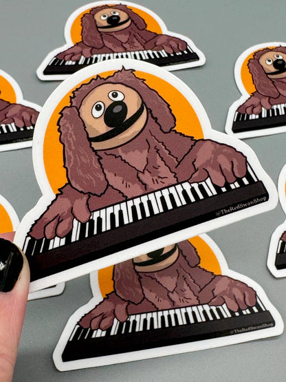 Vinyl Decal - The Muppets - Rowlf Sticker
