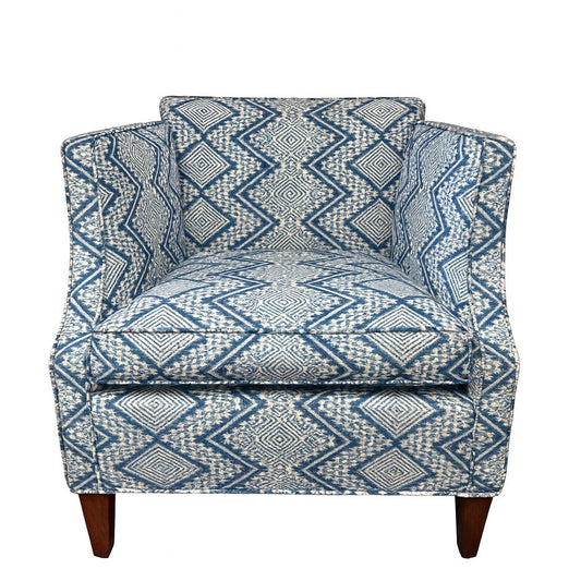 ✨ Vintage Reupholstered Mid-Century Chair ✨