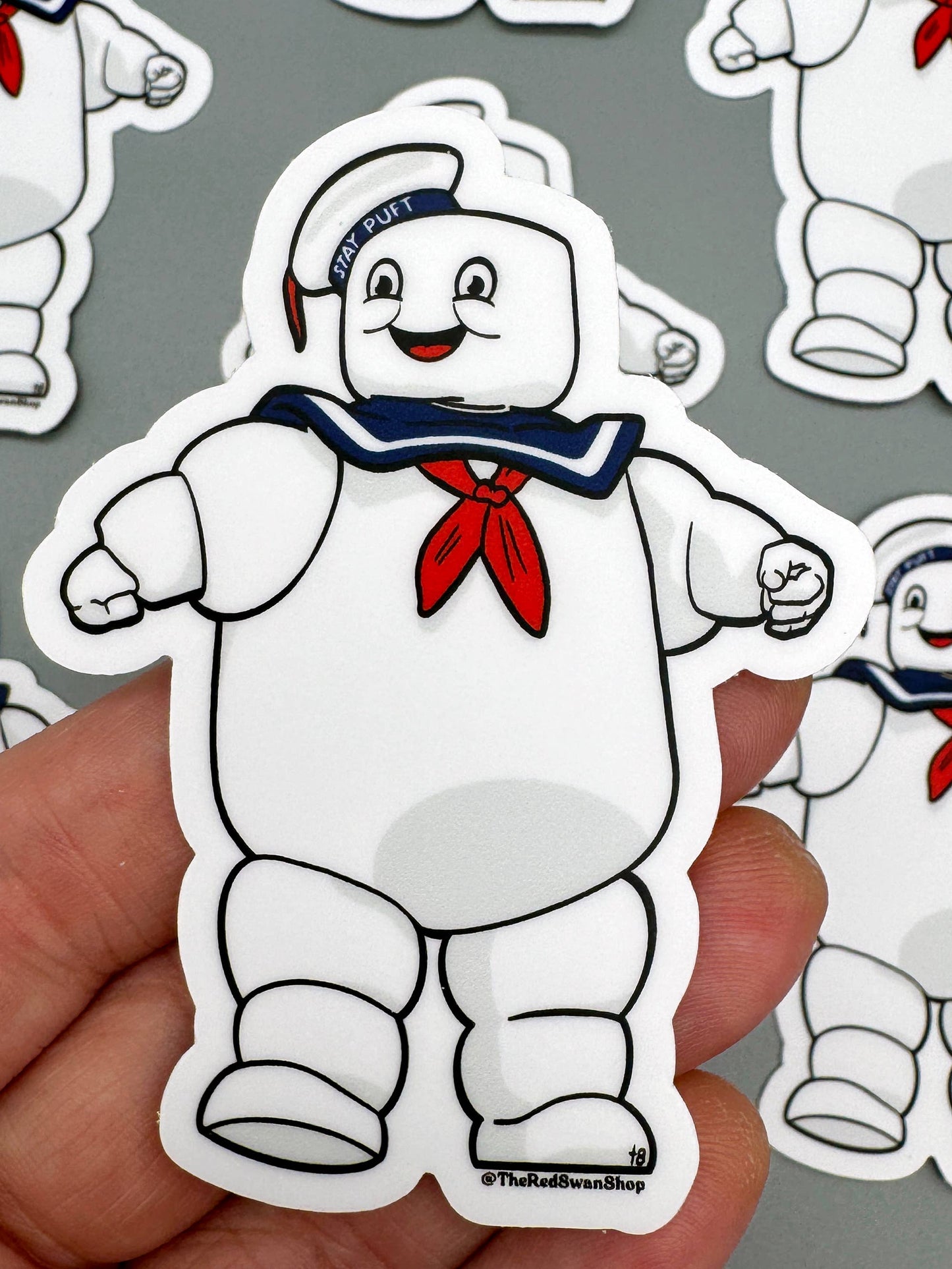 Vinyl Decal - Stay Puft Man - Ghostbusters Sticker