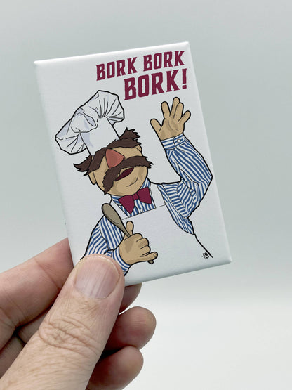 Swedish Chef - Bork Bork Bork! Refrigerator Magnet - The Muppets