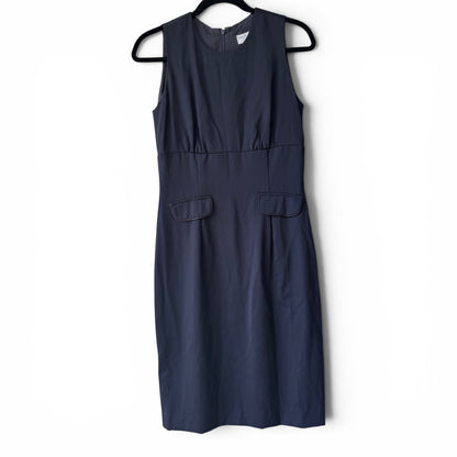 Emmett McCarthy EMc2 Sleeveless Black Sheath Dress, Size M
