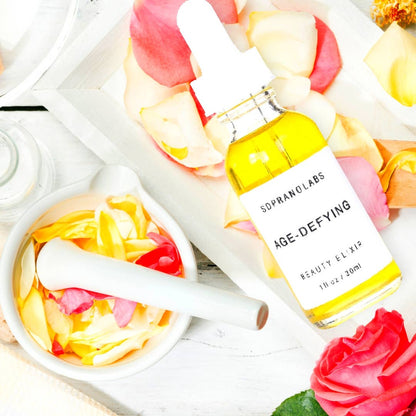 Age-Defying Beauty Elixir || Anti-Aging Rose Face Serum