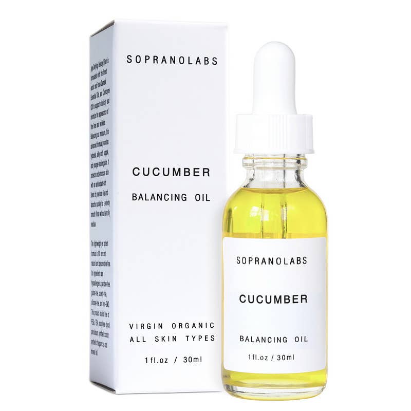CUCUMBER SEED Vegan Organic Brightening Beauty Oil Serum