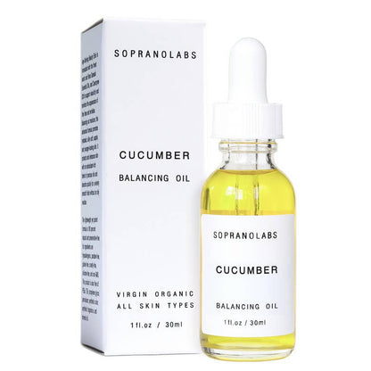 CUCUMBER SEED Vegan Organic Brightening Beauty Oil Serum