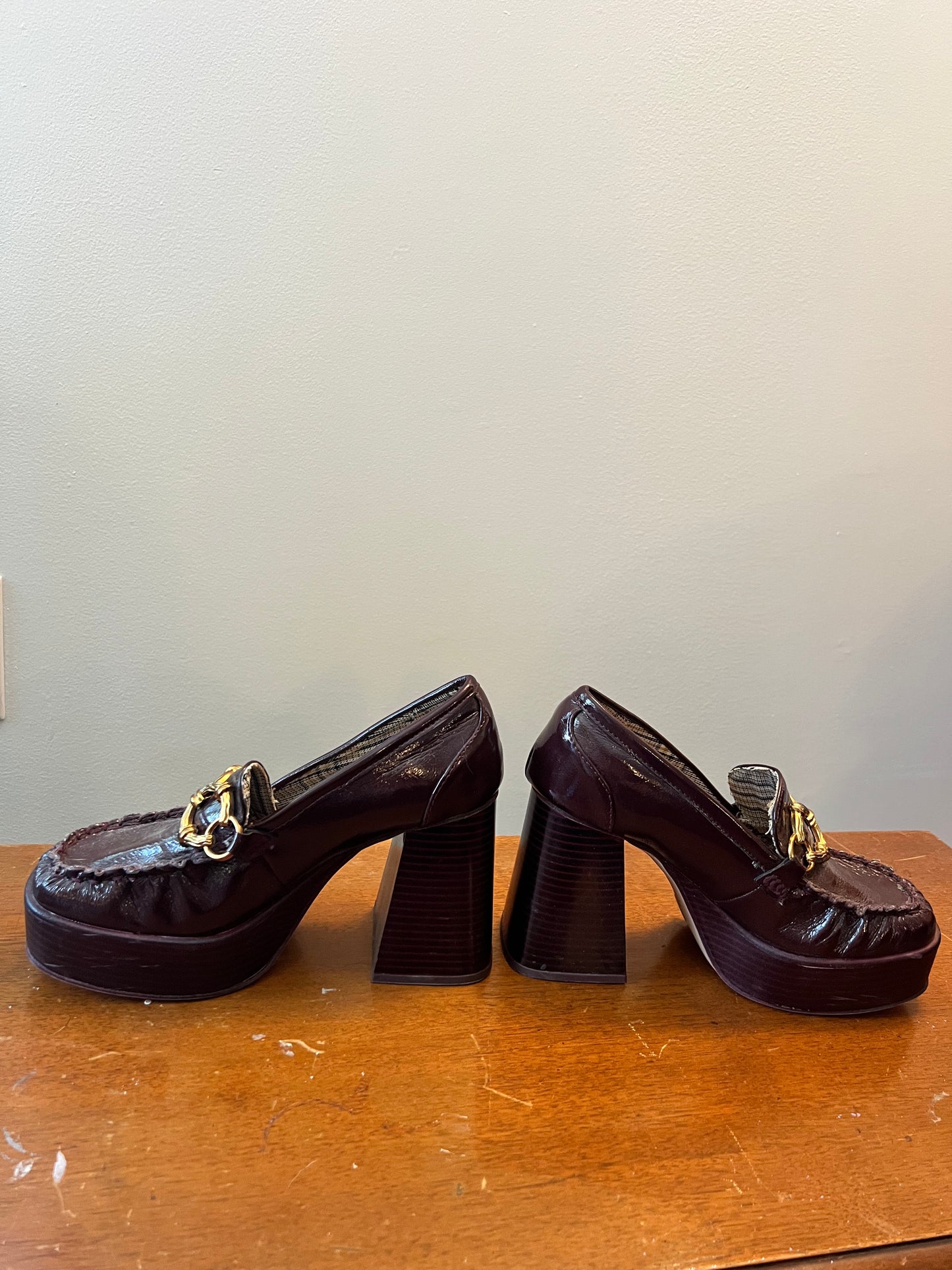 Circus NY Stacked Heel Loafers-size 6
