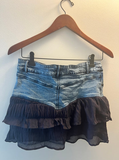 Denim Mini Skirt - Basic Pleasure Mode - size S