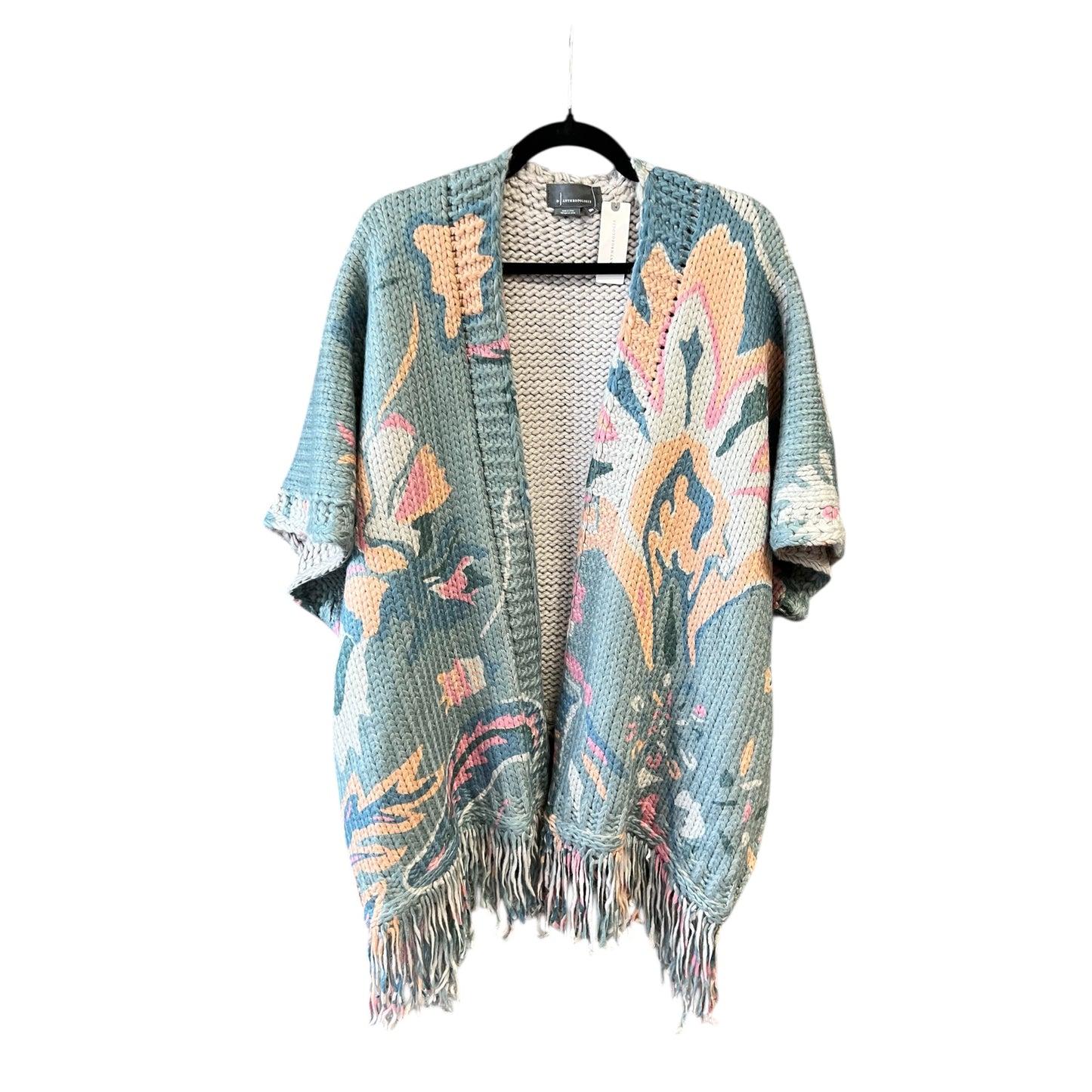 NWT Anthropologie Blanket Shawl Cardigan Sweater, one size