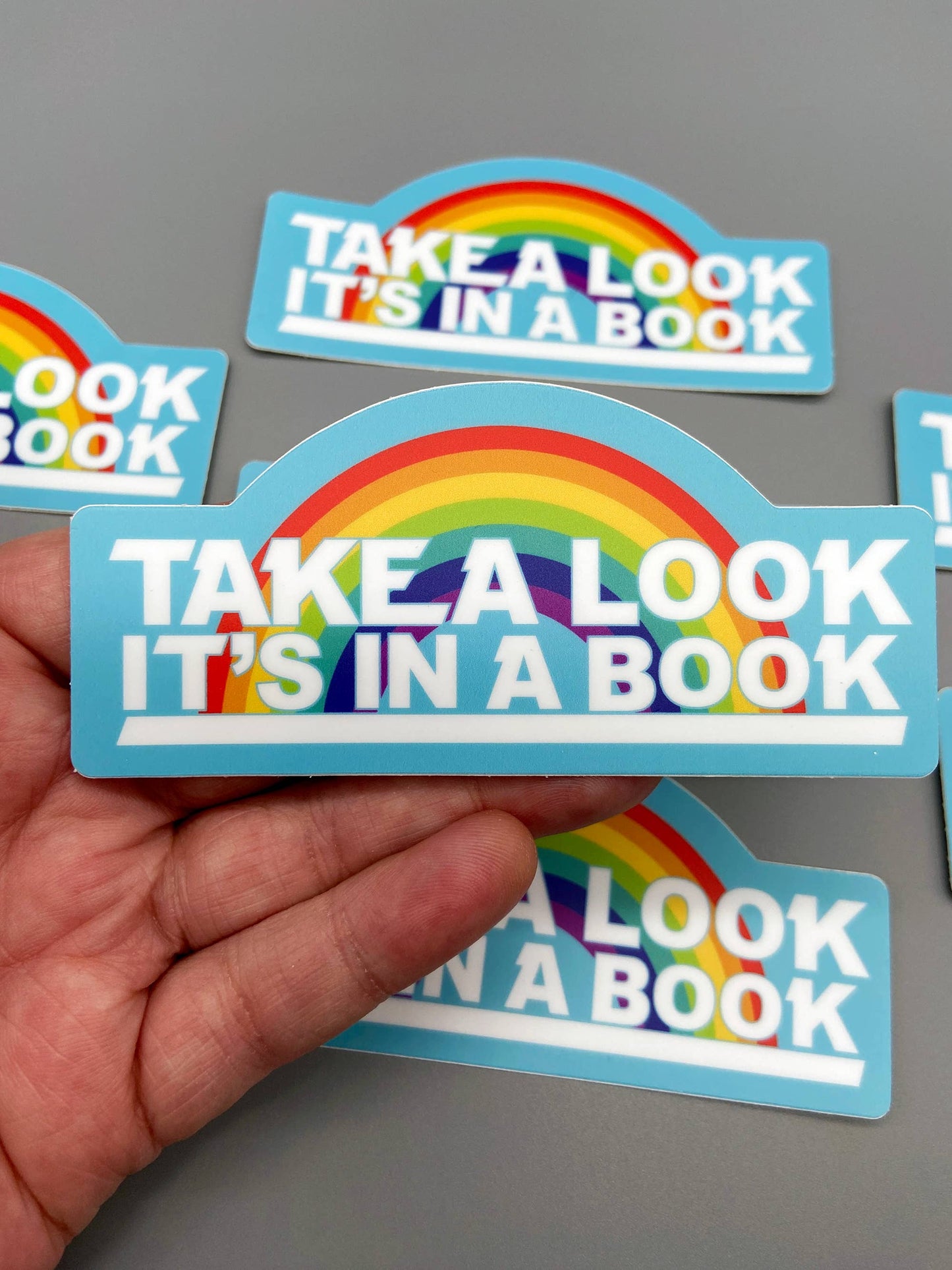 Reading Rainbow - Sticker - Take A Look