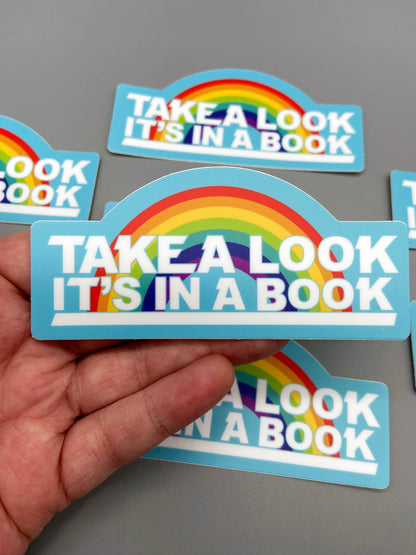 Reading Rainbow - Sticker - Take A Look
