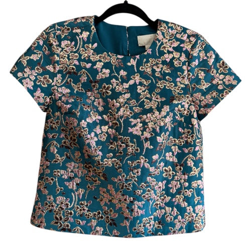 Banana Republic Collection NWT Green/Gold Top, size xxs